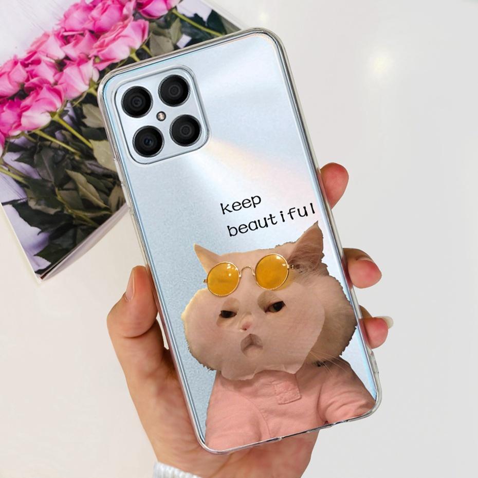 Lovely Printing Case For Honor X8 TFY-LX1 TFY-LX2 TFY-LX3 Soft Silicone TPU Back Cover For HonorX8 X 8 4G Phone Cases