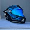 Flip-Up Motorcycle Helmet With Dual Visors ABS Full Face Men Women Scooter Riders
