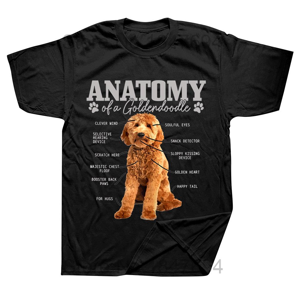 Goldendoodle Personal Stalker Funny Golden Doodle Mom T Shirts Cotton Streetwear Short Sleeve Birthday Gifts Summer T-shirt