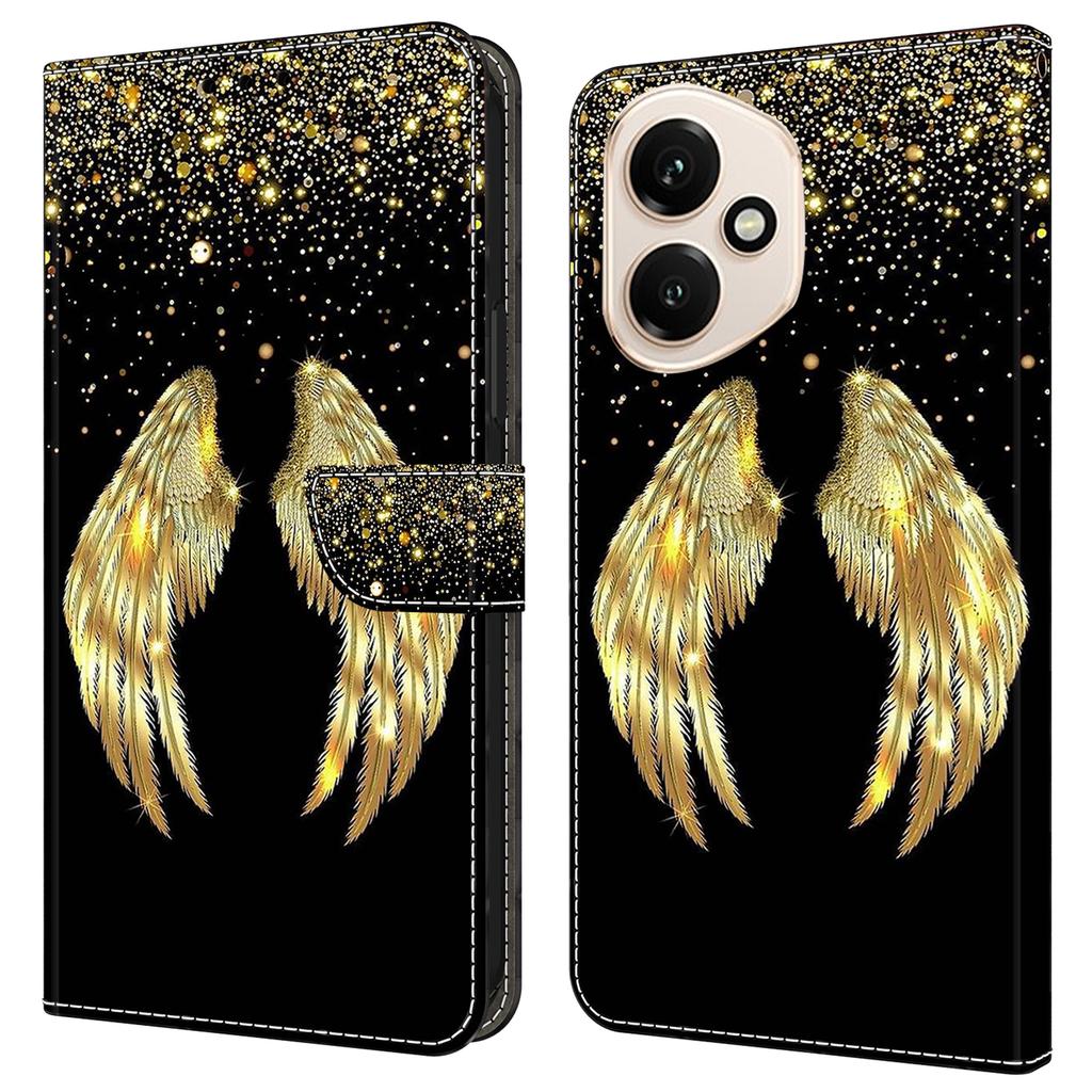 For Honor 400 5G (Global) Case 3D Pattern PU Leather Wallet Phone Cover with Stand