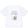 Funny Bichon Dog Korean Meme T Shirt Unisex Graphic Unisex Harajuku Streetwear Cute Puppy Pet Print Summer Vintage Black Y2k Tops