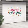 Christmas Garage Decoration Magnets Stickers Happy Holidays Christmas Refrigerator Stickers