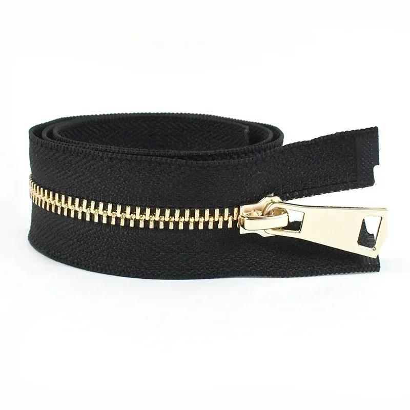 1/2 Stück Meetee 5# 15-80cm Metallreißverschlüsse Offenes Ende Reißverschlüsse für Tasche Daunenmantel Tasche Nähreißverschluss Reparaturset DIY Nähzubehör