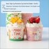 Cartoon Bear Muffin Baking Cups