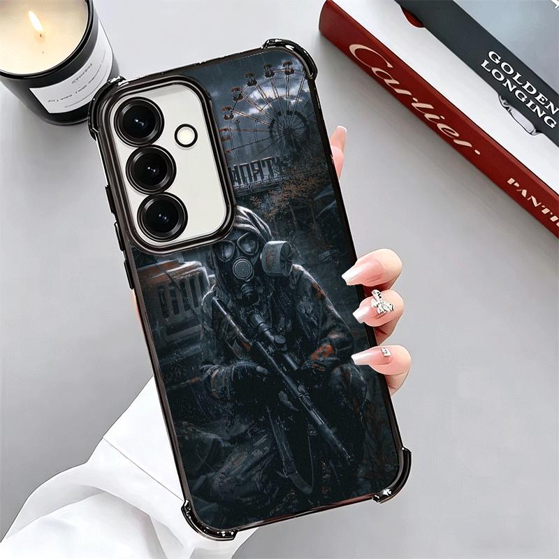 Funda de Teléfono Suave y Genial para Juego S-Stalker Para Samsung A17 A27 A07 A37 A57 A16 A56 A15 A55 A14 A54 A13 A53 A26 A36 A25 A35 A24 A34 A23