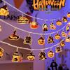 Halloween Pumpkin Lantern String Lights for Festive Decor