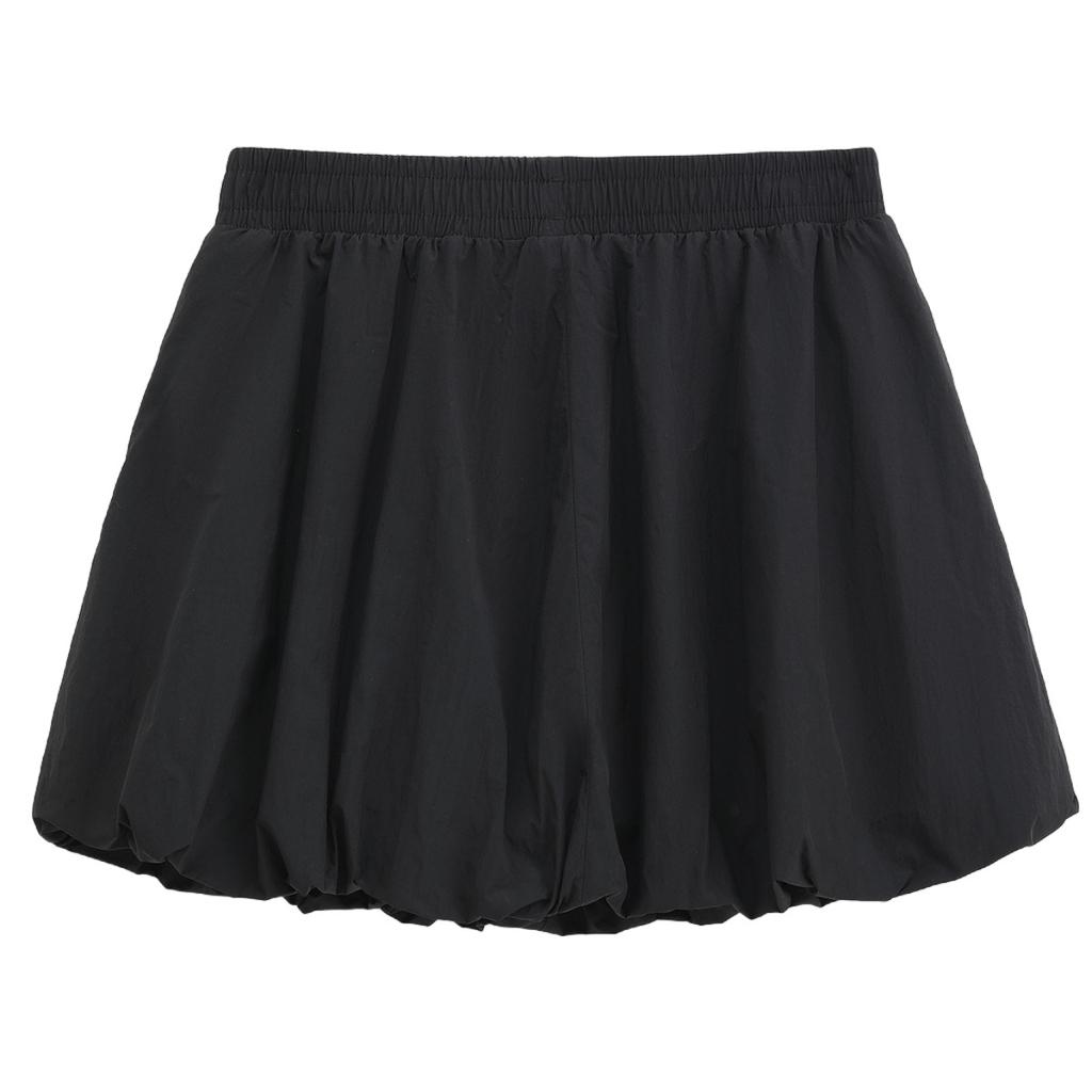Gap Cute Elastic Waist Pleated Skirt Pants Casual Shorts Women Shorts 892961