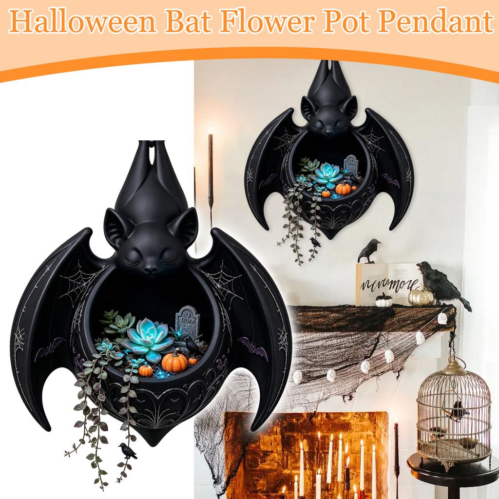 3D Printed Halloween Planter Hanging Pot for Indoor Outdoor Decor