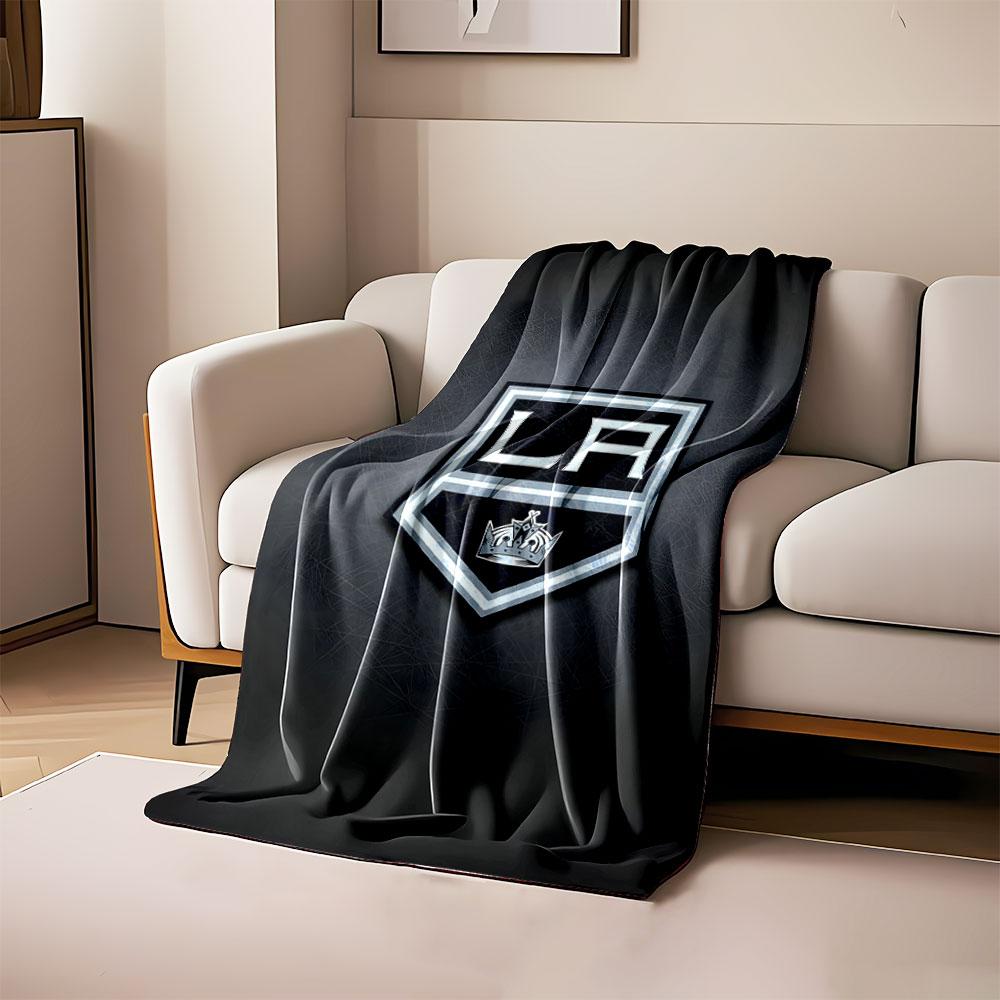 LA Kings Logo Blanket Design print blanket soft and cozy perfect for the living room bed sofa or a nap,gift