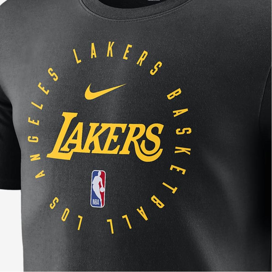 Nike Dri-FIT Moisture-Wicking Comfortable Breathable Crew Neck Printed Short Sleeve T-Shirt Men Tops Black HF0673-010