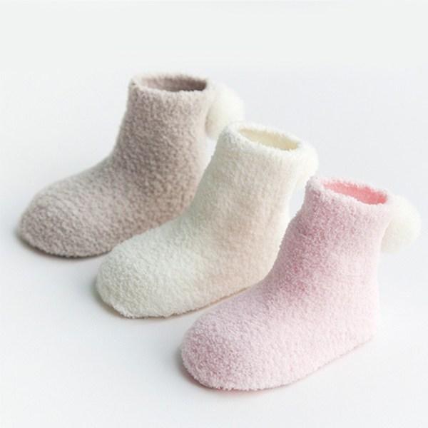 

Комплект носков Mom s Care Fluffy Bunnytail из 3 предметов, корейские детские товары