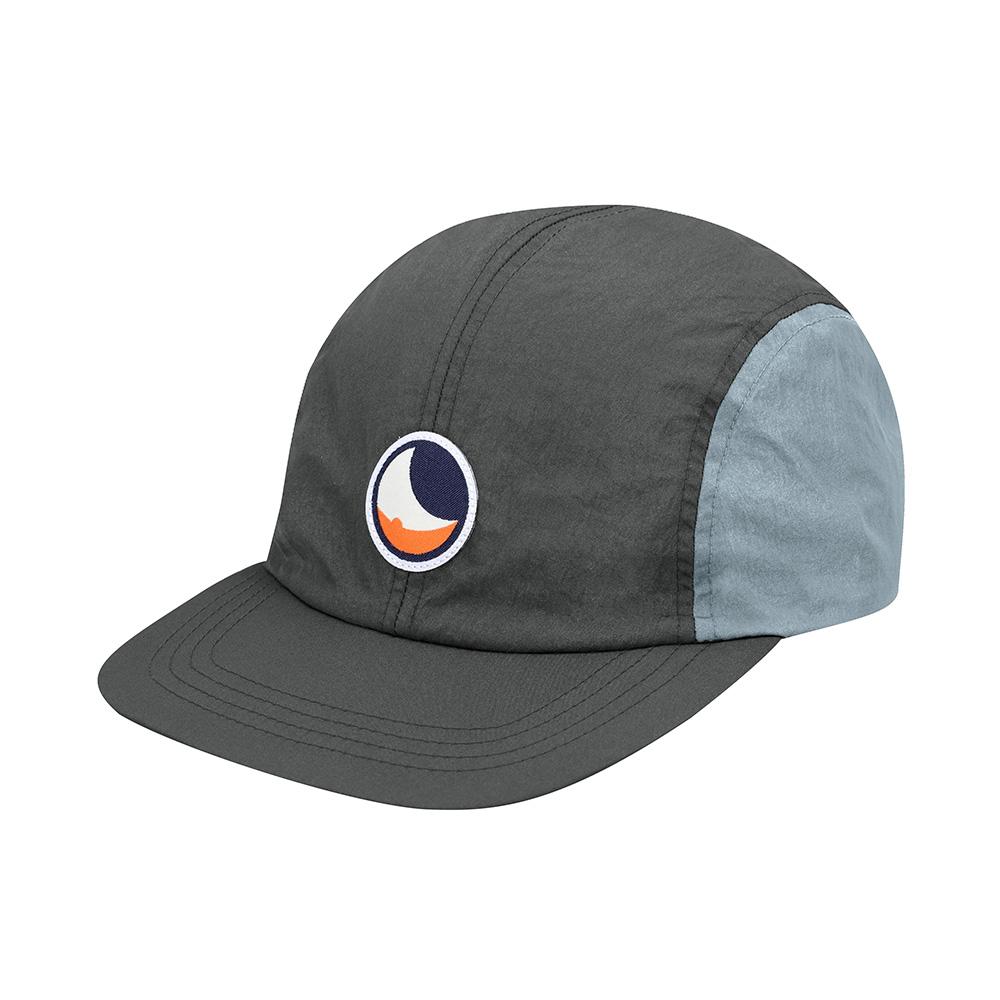 Tikestudeomun Classic Patch Two-Tone Camp Cap Dark Grey Stone (Classic Patch Two Tone Camp Cap Dgy/Stn)