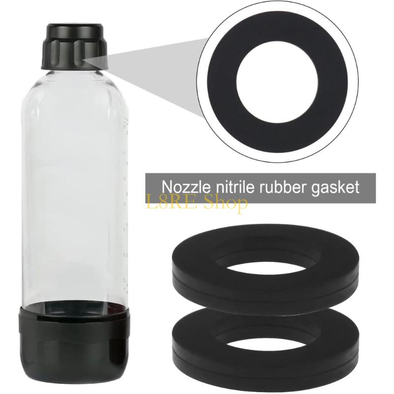 L8RE Set of 5 O Rings Sodas Machine Cylinder Exchange Carbonators Gaskets Rings Silicone Material for Sodas Water Machines