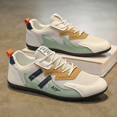 Men's Shoes 2025 New Summer Breathable Casual Sports Mesh Shoes Versatile Running Soft Sole Mesh Men's Low-top Trendy Shoes