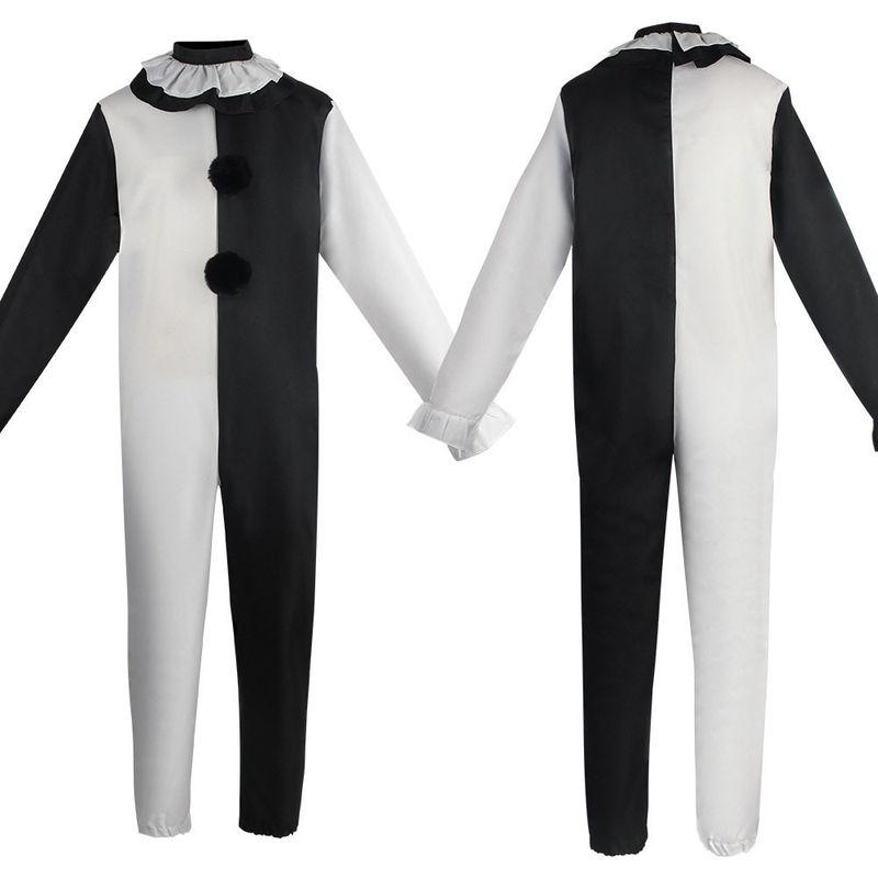 Horrifying Clown Cosplay Costume Halloween Horror Role-Playing Clown Cosplay Outfit