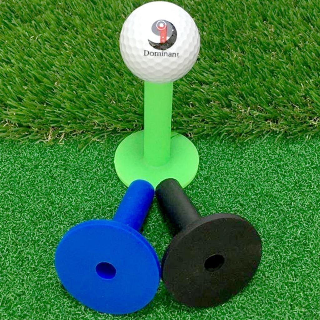 Professional Golf Rubber Tees Driving Range for Practice Mat Golfer Select Sizes