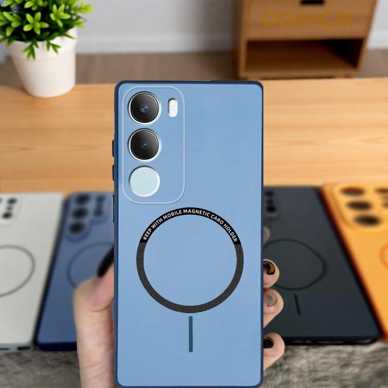 

For Vivo Y29 5G Case Vivo Y19S 4G Phone Case vivo Y19S Pro Cover Vivo Y29 5G Shookproof Color magnetic hard Silicone back cover For Vivo Y19s 4G