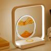 Flowing Sand Night Light with Dynamic Illumination for Home Decor