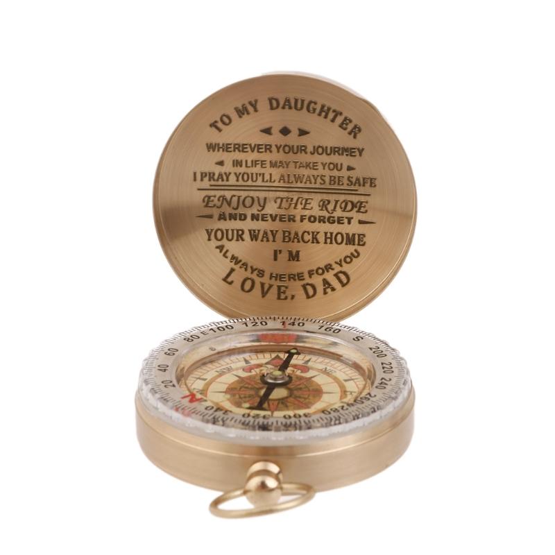 Personalized Compasses Vintage Directional Compasses Adventure Accessory Birthday Gift for Son/Daughter/Husband/Wife