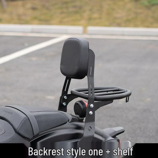 QJ Flash 250 Crash Bar & Rear Rack Kit: Protection Bar, Backrest, Side Bag Accessories