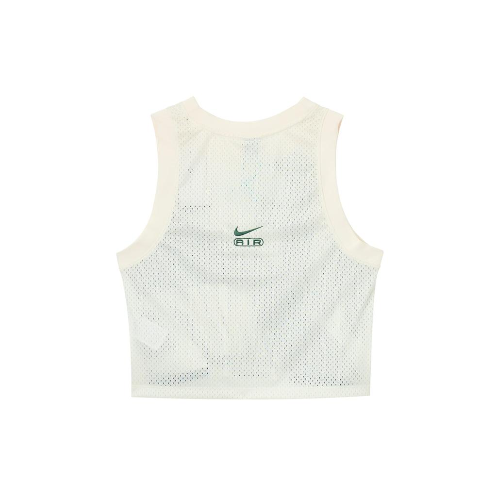 Nike Camiseta sin mangas para mujer Blanco Marfil Claro FN2257-110