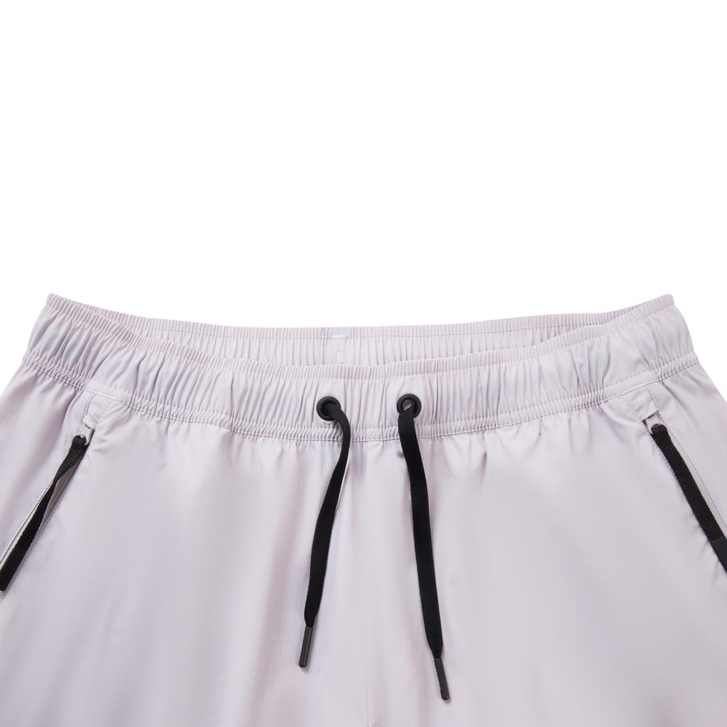 Li-Ning Water-Resistant Casual Fashion Straight-Leg Woven Sports Pants Men Bottoms Gray AYKV843-3