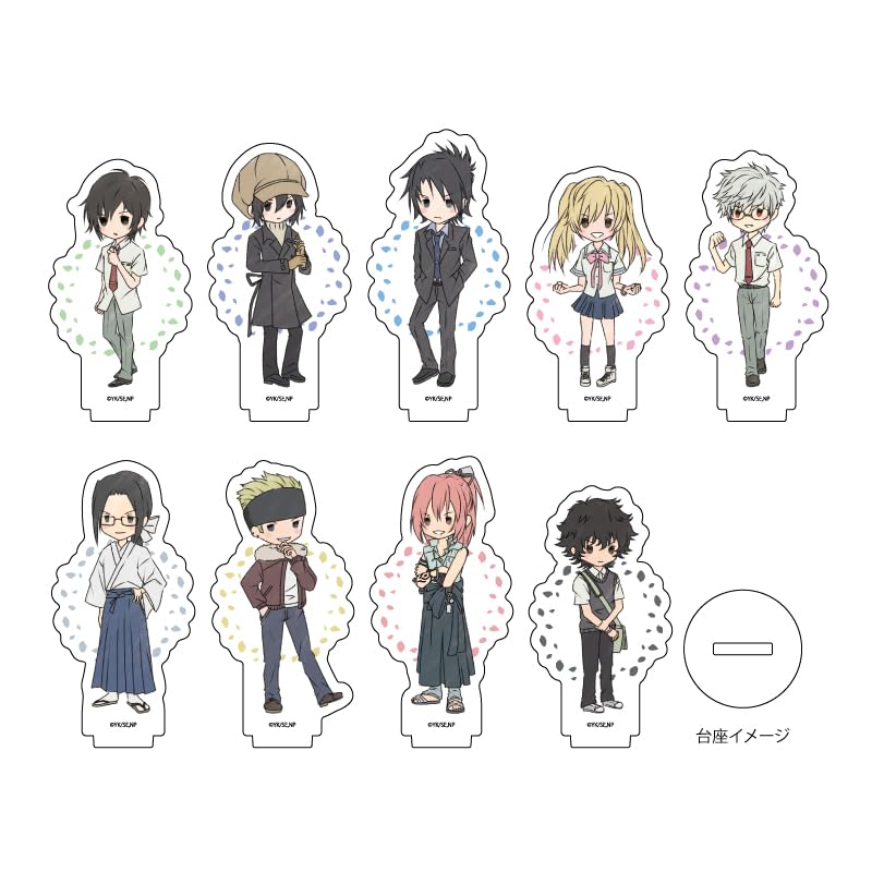 

Скрытый король 01 Буграф Художественная иллюстрация Акриловая маленькая подставка Коробка из 9 штук