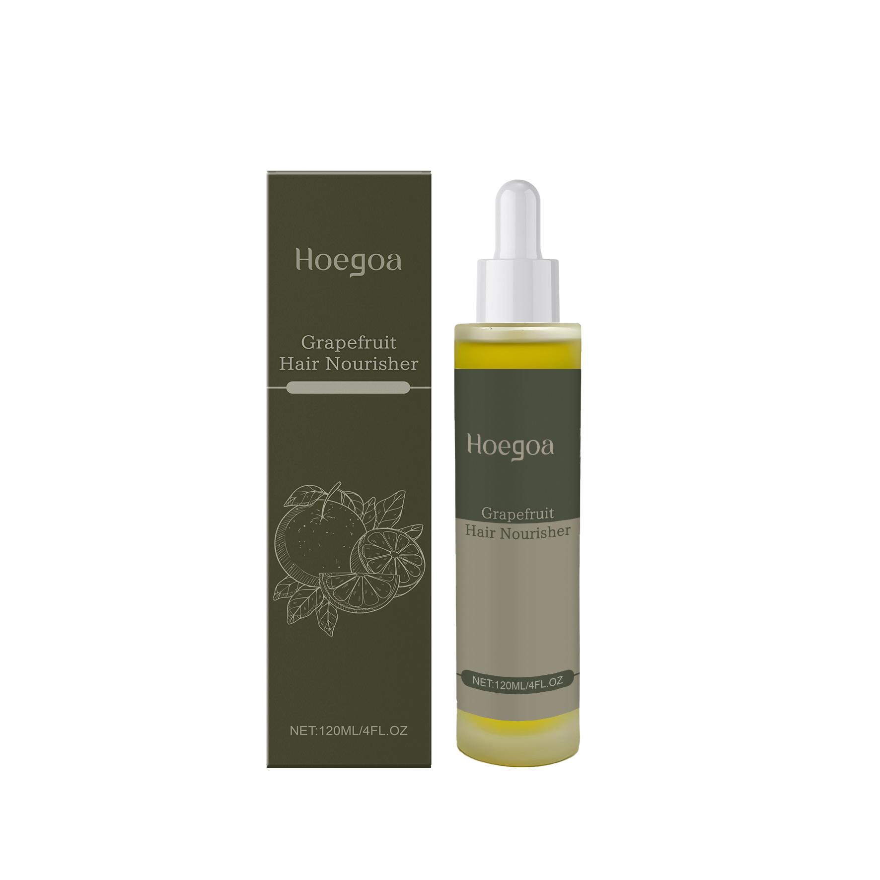 

Grapefruit Hair Serum - Moisturizes and Nourishes Hair, Smooths and Adds Shine, Anti-Frizz Hair Essence 120ml