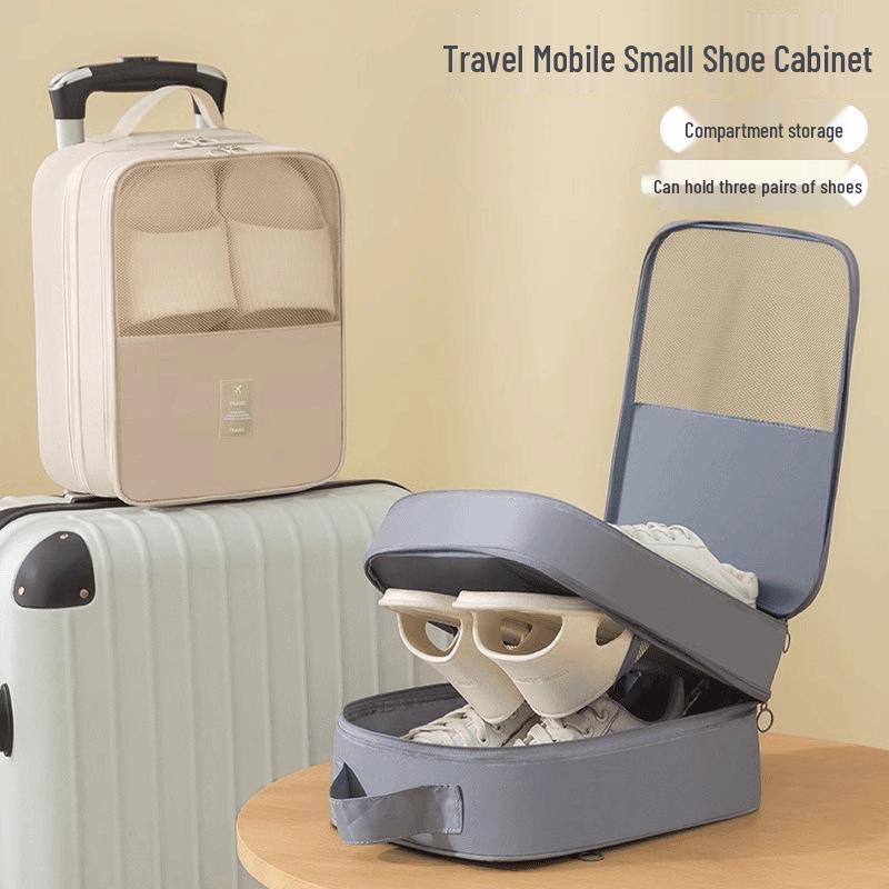 Portable Travel Shoe Storage Bag - Dustproof, Suitcase-Friendly for Business Trips and Travel Outfits