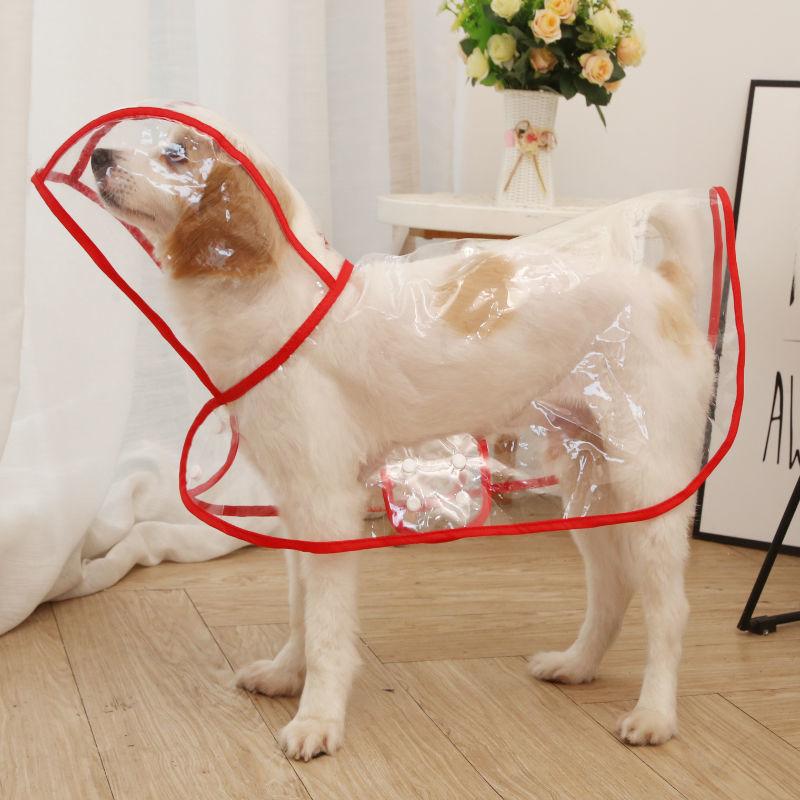 Solide Haustier-Regenmantel für kleine und mittelgroße Hunde, undurchlässig, für Welpen, Hunde, Poncho, Regenmantel, Pudel, Maskottchen, Kleidung, Chubasquero Perro
