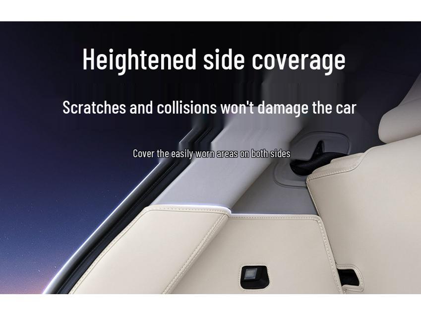 Full Coverage Trunk Mat for Wuling Bingo S: Interior Car Accessory for 25 Models