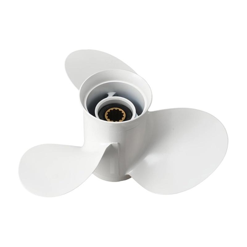 High Thrust Boats Propeller Marine Propeller Enhances Efficiency Outboard Propeller Replaces 663-45947-02-EL for 40-60HP 1
