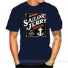 SAILOR JERRY Tatuaggio Il Nostro Sigillo Logo Ancora Grigio Melange Slim Fit T-shirt S3XL NUOVO Unisex Moda T-shirt top tee