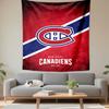 Montreal Canadiens Wandteppich, NHL Hockey Logo, Wanddekoration für Schlafzimmer Wohnzimmer Studentenwohnheim
