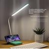 Rechargeable Led Eye Care Desk Lamp With 3 Color Modes Dimmable Phone Stand For Home Office Reading Working