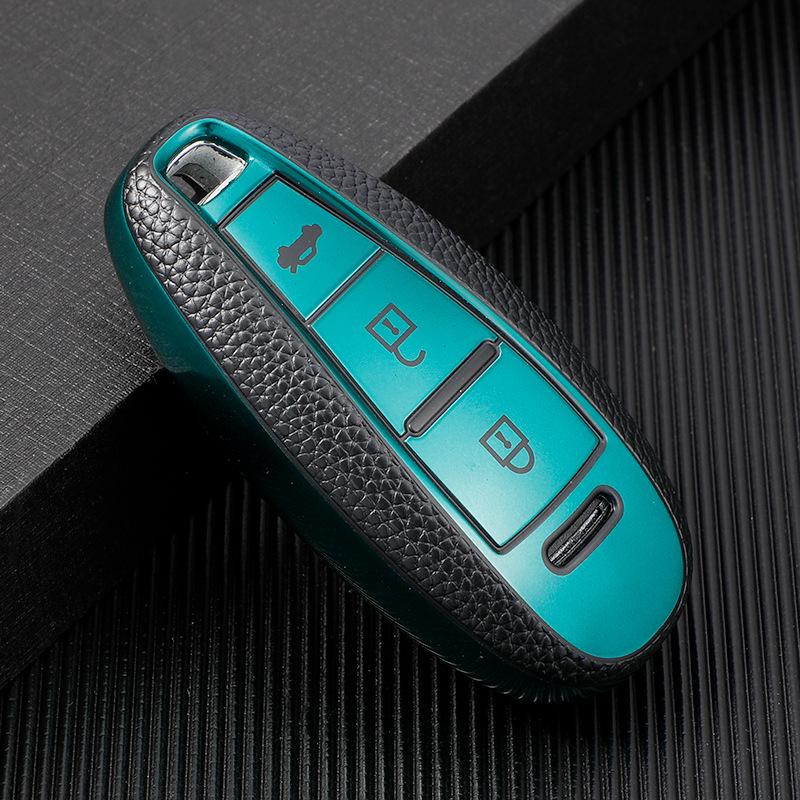 Kompatibelt nyckelskydd i läder för Suzuki Beidouxing Liana A6/X5 och Swift