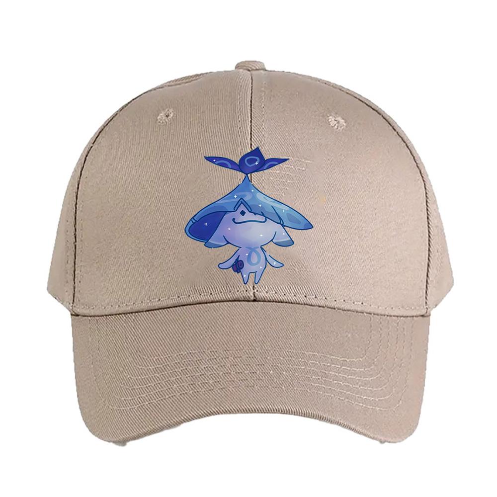 Blue Aranara Ararycan Genshin Impact Unisex Adult Summer Baseball Caps With Curved Brim Adjustable Hiking Fishing Hat