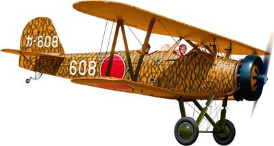 AZ Model Japan K5Y1 Type 93 Land Intermediate Training Aircraft Plastic Model AZM7881 1/72