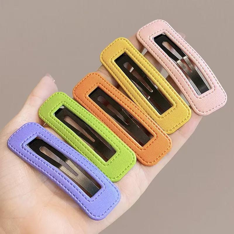 Trendy Candy Color Hairpin for Girls – Side Clip for Bangs & Baby Hair, BB Clip, Barrette Headwear