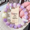 Bodhi Root Six-Character Mantra Beads: Women's Wrap-Around Bracelet for Prayer & Meditation.