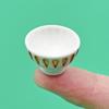 10Pcs Cute 3D Mini Resin Bowls Kawaii Simulation Food Container for Dollhouse Decor DIY Craft Jewelry Making