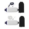 Inflatable Marine Boat Fenders for Docking Anti Collision Ball Marine Boat Accessories Buoys Protector Boat Bumperss with Rope