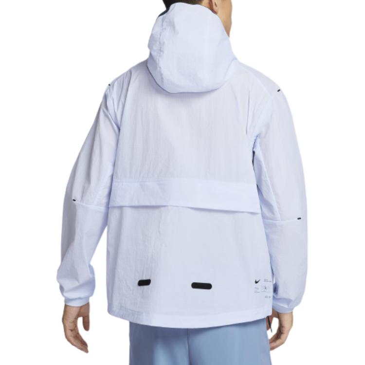 Nike Logo Muster Einfarbig Outdoor Lässig Sportlicher Hoodie Jacke Herren Jacke Grau Lila FN3873-085