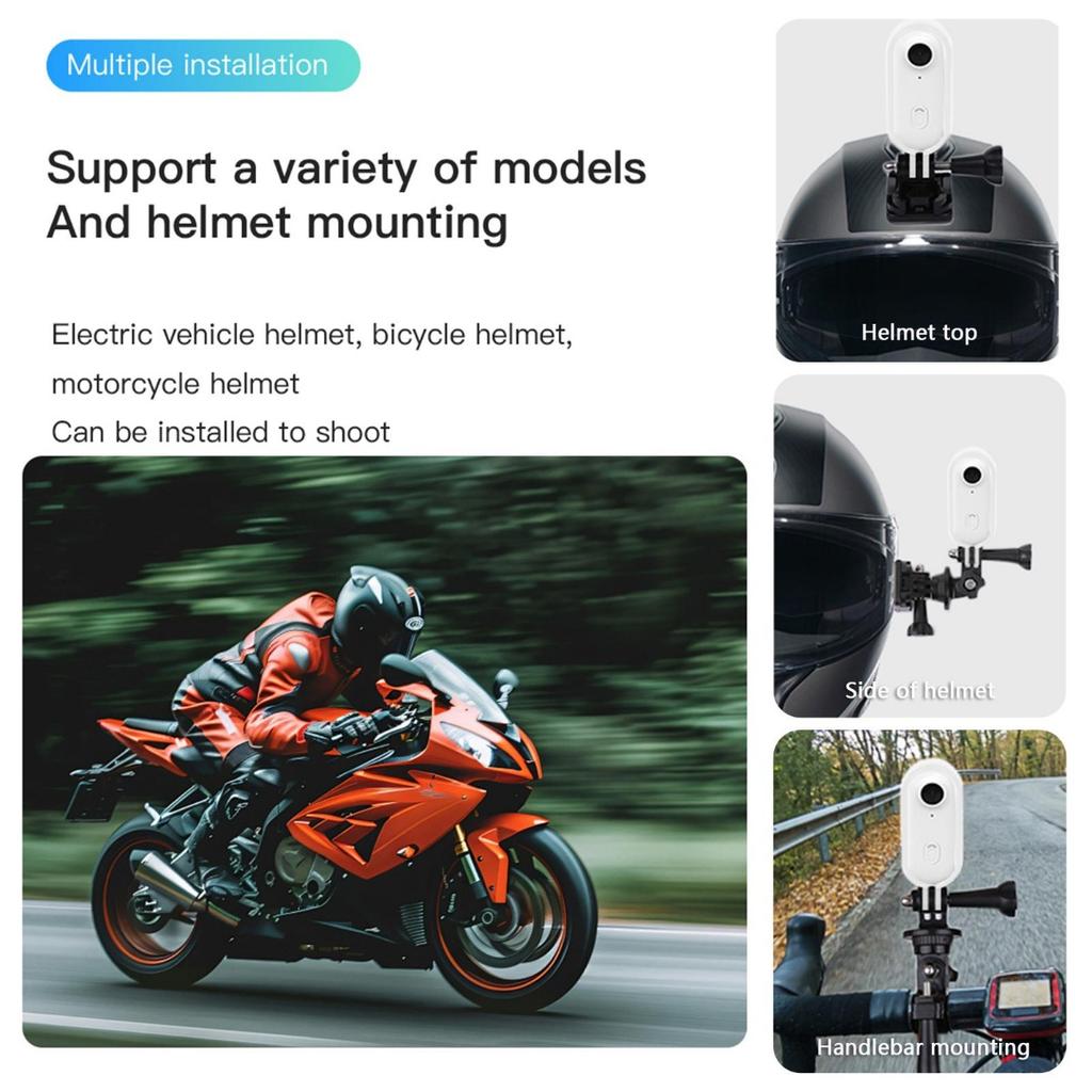 Thumb Action Camera, Tiny Size, Mount Anywhere, Small Body Camera with Spring Clip, Portable Vlogging, Hands-Free POV Recording Helmet Cam for Cycling