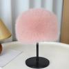 1PC Ear Protection Thick Warm Winter Women's Fashion Fluffy Plush Hat Snow Ski Cap Imitation Fur KTY