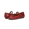 naturalizer Women S Comfort Mary Jane Flat ShoeS Burgundy 8ntbhd4f4l