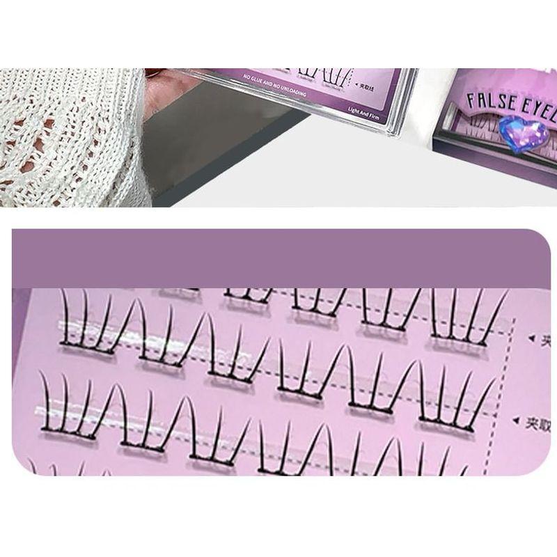 Stapi - Natürliches, klebstofffreies Multipack-Büschel-Wimpern