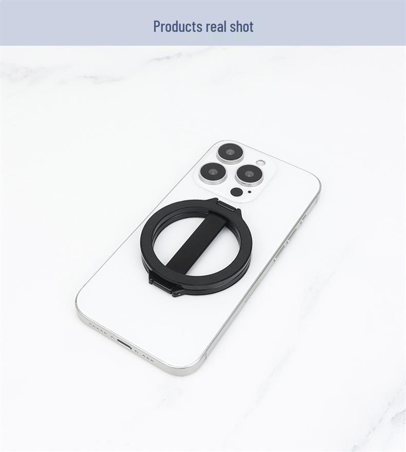 New Double-Sided 360° Rotating Magnetic Phone & Tablet Holder for Desktop and Gym Use