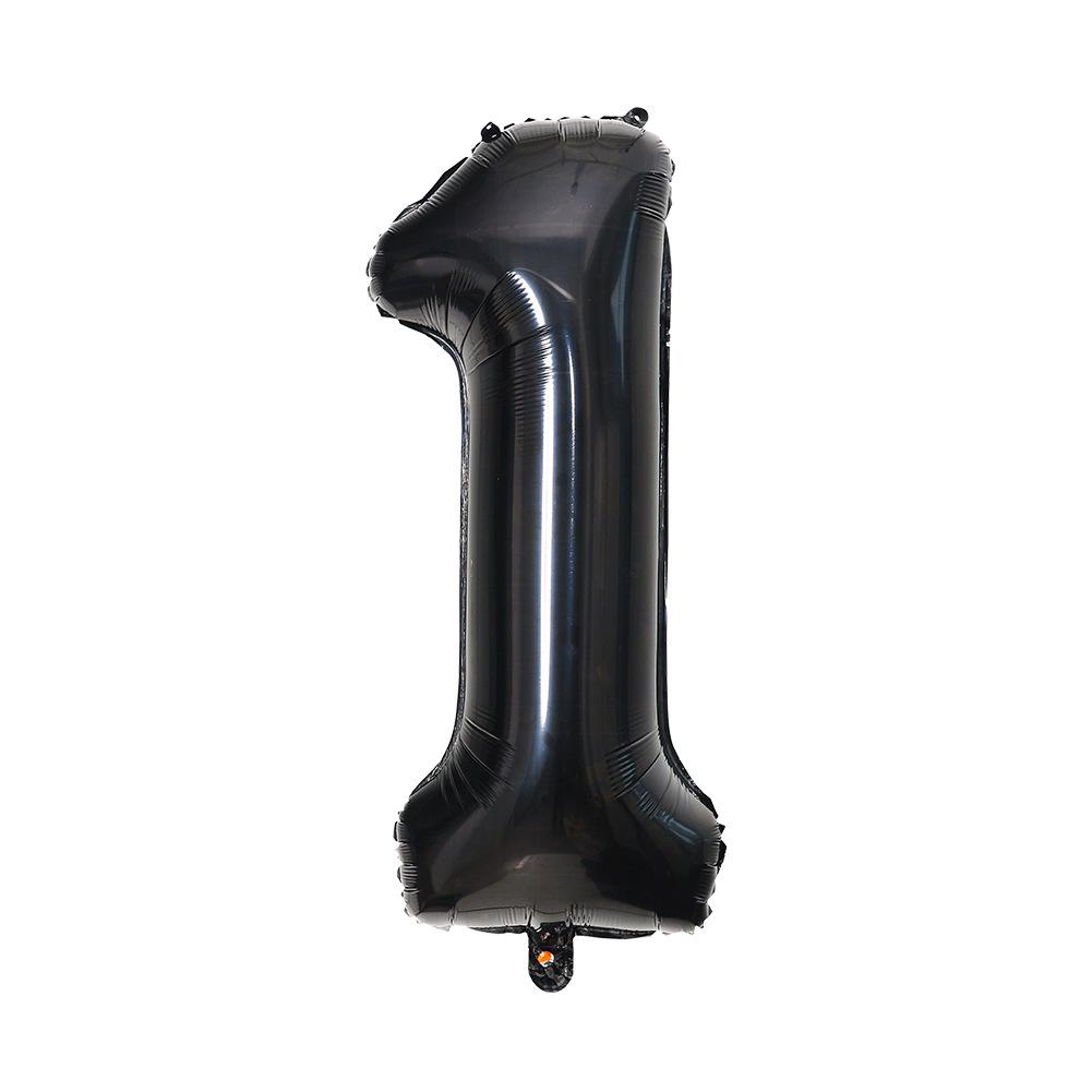40-Inch US Aluminum Foil Number Balloons - Party Decoration