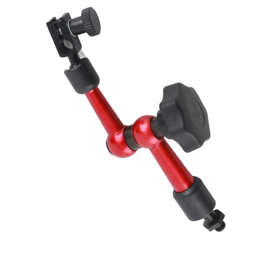 Adjustable Universal Base Holder Aluminum Alloy Dial Indicator Gauge  Workpiece Measurement